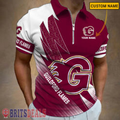 Guildford Flames – Zipper Polo Shirt Special Edition With Your Name