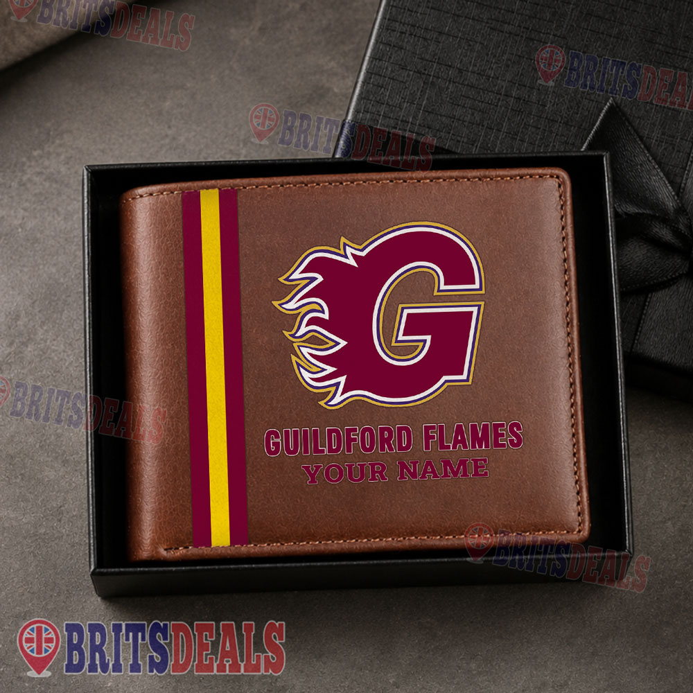 Guildford Flames – Leather Wallet New Edition with Your Name Guildford Flames – Leather Wallet New Edition with Your Name