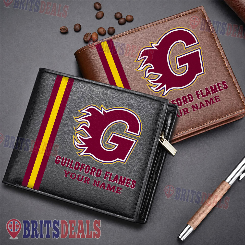 Guildford Flames – Leather Wallet New Edition with Your Name Guildford Flames – Leather Wallet New Edition with Your Name