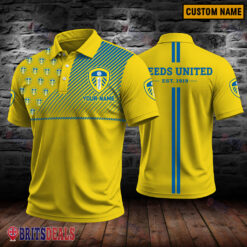Leeds United – Polo Shirt New Edition with Your Name
