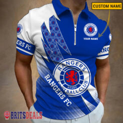 Rangers FC – Zipper Polo Shirt Special Edition With Your Name