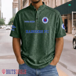 Rangers FC – Henley Polo Shirt New Edition with Your Name