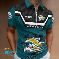 Belfast Giants – Zipper Polo Shirt Special Edition With Your Name