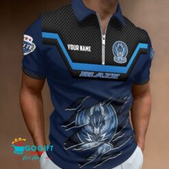 Coventry Blaze – Zipper Polo Shirt Special Edition With Your Name