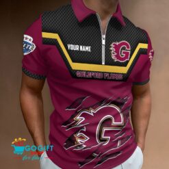 Guildford Flames – Zipper Polo Shirt Special Edition With Your Name