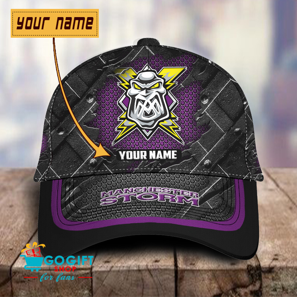 Manchester Storm – Classic Cap New Edition with Your Name Manchester Storm – Classic Cap New Edition with Your Name