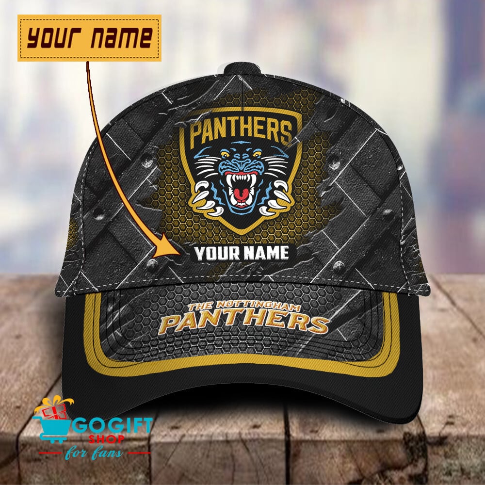 Nottingham Panthers – Classic Cap New Edition with Your Name Nottingham Panthers – Classic Cap New Edition with Your Name