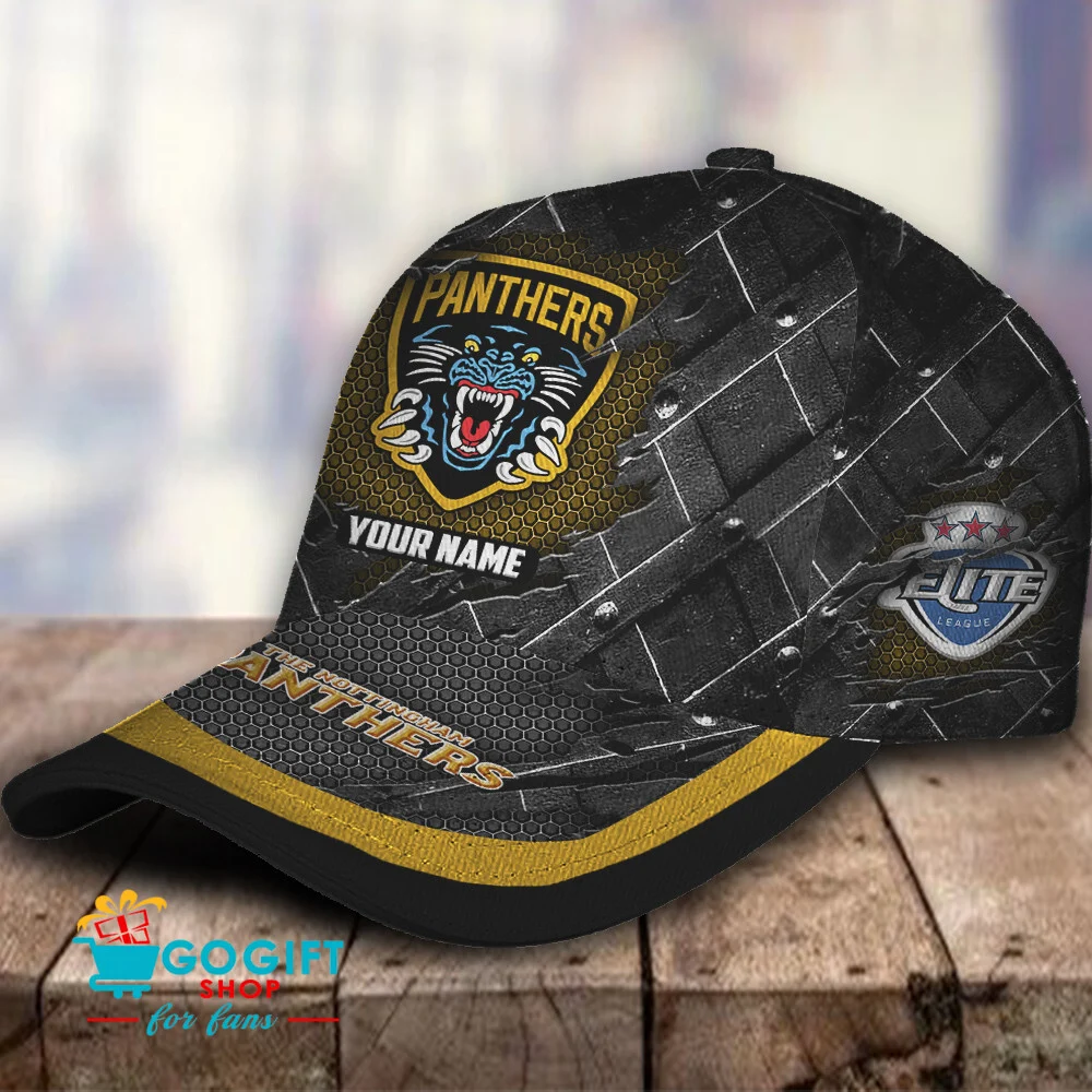 Nottingham Panthers – Classic Cap New Edition with Your Name Nottingham Panthers – Classic Cap New Edition with Your Name