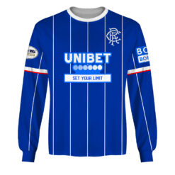Rangers FC – Daily Outfit New Version with Custom Name Number